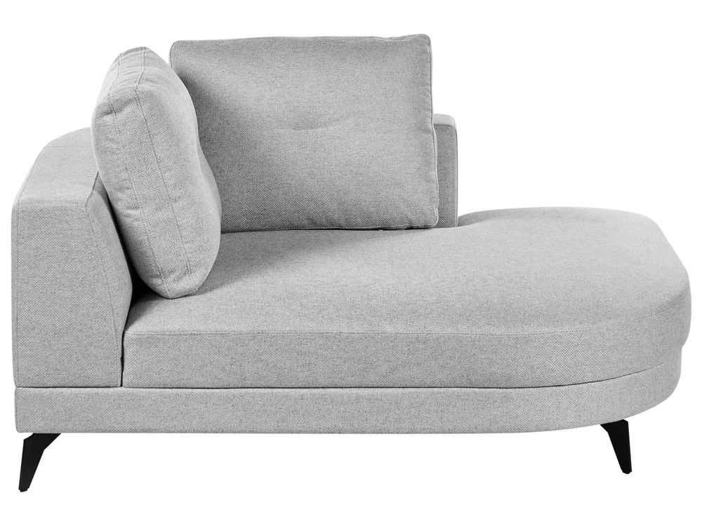Chaise longue YURI Lino sintetico Grigio