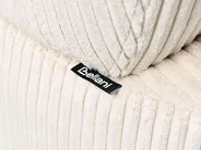 Right-Hand Chaise Longue VANVEY Corduroy Light Beige_1065775