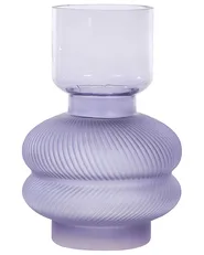 Wazon na kwiaty RODIA 24 cm Szkło Fioletowy_838061