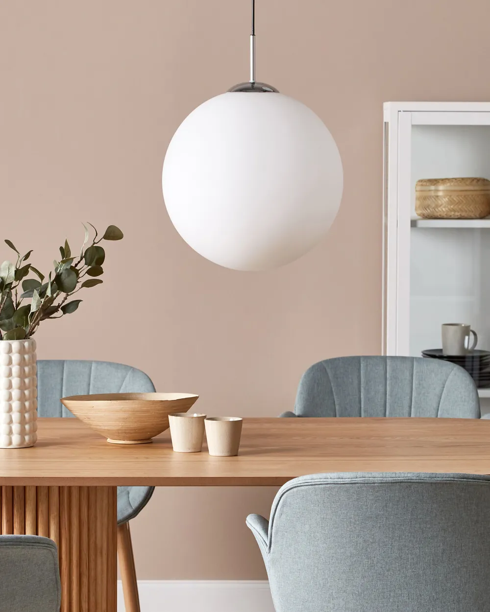 Pendant Lamp BARROW Glass White_870741
