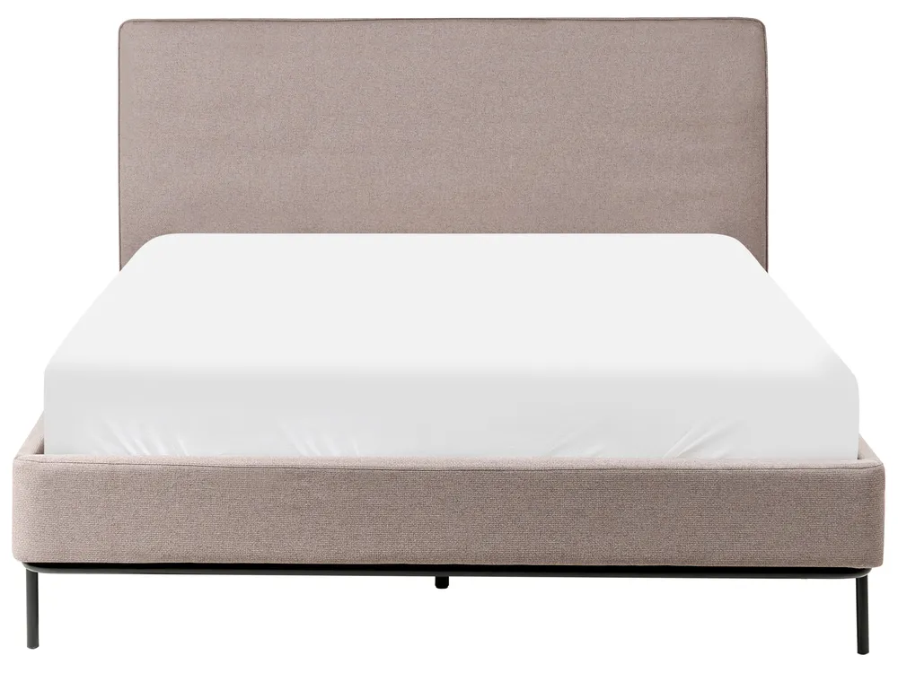 Bed Fabric CORIO 140 x 200 cm (EU Double) Taupe_1010338