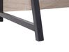 Ensemble pour bureau noir et bois clair FOSTER/CALVIN_843061