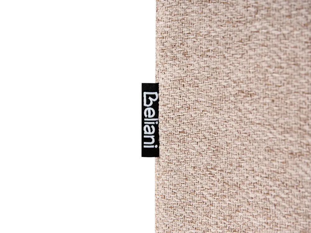 Divan Bed without Headboard Fabric COUNTESS 120 x 200 cm (EU Small Double) Beige_1054133