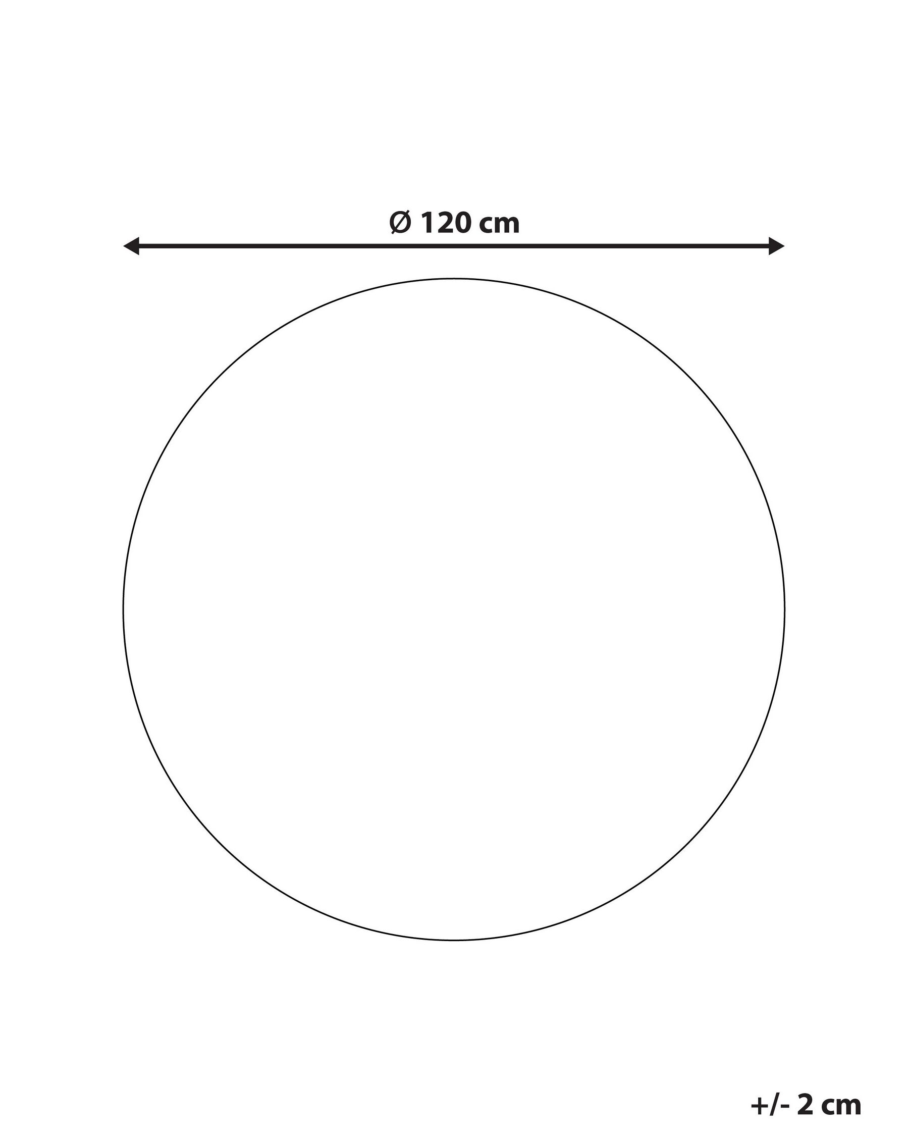 Tappeto per bambini ELDIVAN Rosa ø 120 cm_823479