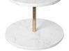 2-Tiered Dessert Stand Gold and White TARUM_848956