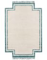 Viskózový koberec 160 x 230 cm béžový BERWARI_904106