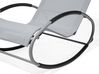 Rocking Sun Lounger Grey CAMPO_689237