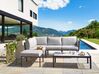 5 Seater Garden Sofa Set Light Grey SKALA_934633