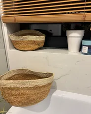 Set of 3 Baskets TAJORI Jute Natural_961718