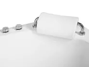 Corner Hot Tub with LED MANGLE 2010 x 1500 mm White_786428