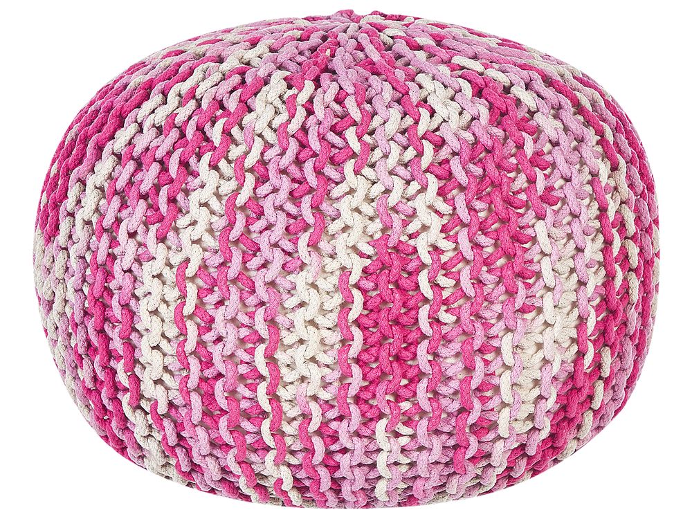 Pouf CONRAD Bumbac Roz