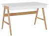 Home Office Desk SHESLAY 120 cm x 70 cm with Drawers White