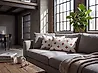 Set of 2 Decorative Cushions VELLEIA 50 x 35 cm Cotton White Geometric Pattern