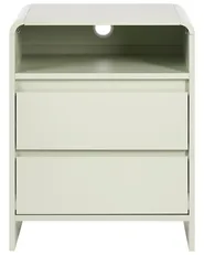 2 Drawer Bedside Table DORRIGO Light Green_1148623