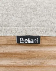 Set van 2 stoelen NIVLOC Hout Lichtbruin/beige_1090756