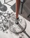 Aurinkovarjon jalka betoni valkoinen 21 kg ⌀ 47 cm CEVO_877891