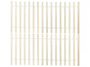 Bed Pine Wood VANNES 140 x 200 cm (EU Double) White_925081