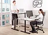 Electric Adjustable Standing Desk DESTINAS 120 cm x 72 cm White/ Black