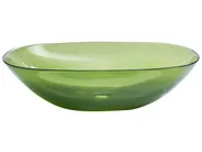 Lavabo da appoggio MOENGO 54 x 36 cm Superficie solida Verde_891731
