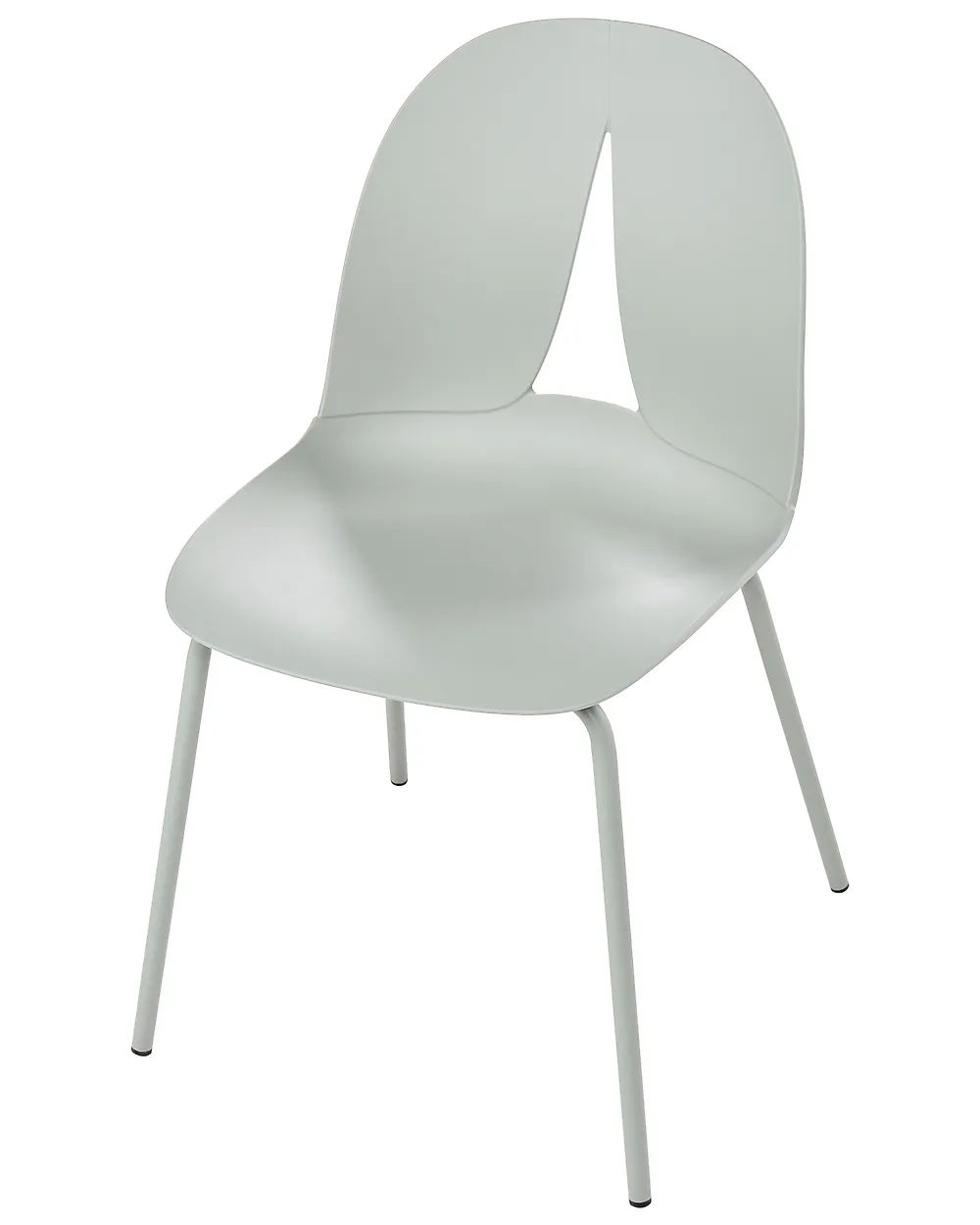 Set of 2 Garden Chairs BOLGHERI Armless Light Green_1183110