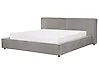 Cama de agua Tela LINARDS 180 x 200 cm Gris