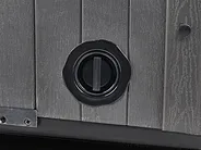 Outdoor Whirlwanne mit LED HORCONES Grau_1081920