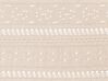 Couvre-lit en coton 150 x 200 cm beige clair DAULET_917790