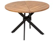 Stół ogrodowy LISSONE 110 cm 110 cm Drewno akacjowe Brązowy_933389