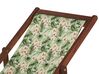 Lot de 2 textiles pour chaises longues motif feuilles et fleurs ANZIO / AVELLINO_819964