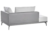 Corner Sofa 3 Seater MYKEN Fabric Light Grey Right Hand_952083