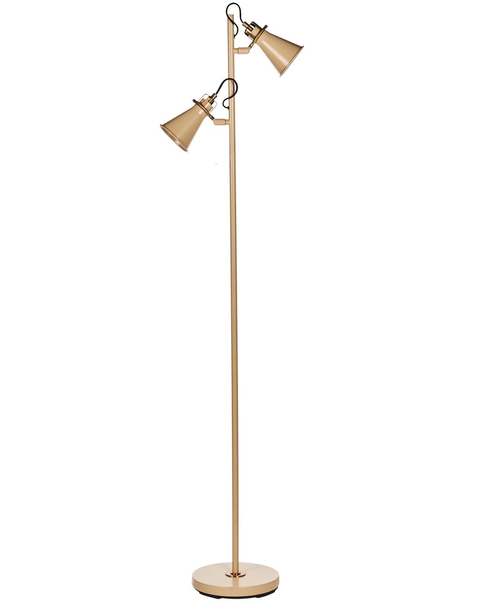 Lámpara de pie MOYOLA ajustable Metal Beige