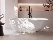 Freestanding Bathtub TURIA 1700 x 800 mm Solid Surface White_1095930