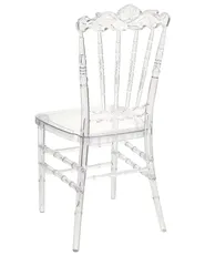 Set of 2 Dining Chairs MENDON Transparent_929346