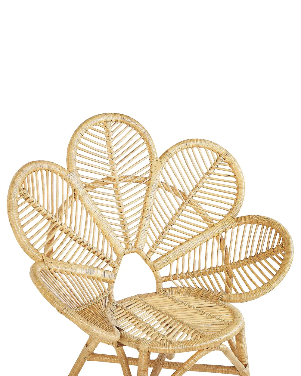 Set di 2 sedie Peacock FLORENTINE Rattan Naturale_793686