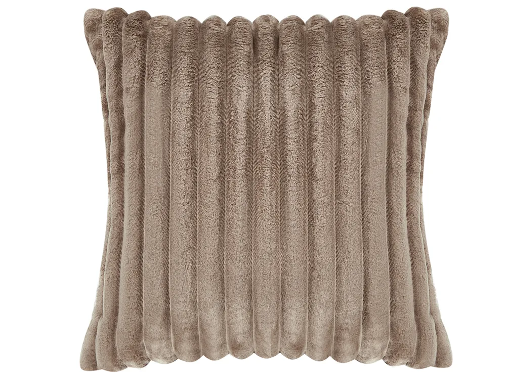 Corner Sofa Bed 3 Seater ABACKA with Storage Corduroy Light Brown Left Hand_960055