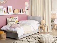 Divan Bed Fabric ADMIRAL 90 x 200 cm (EU Single) Light Grey_734738