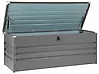 Storage Box CEBROSA 165 cm 70 cm Metal Grey