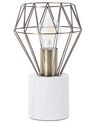 Tischlampe gold 28 cm Gitter MOONI klein_816575