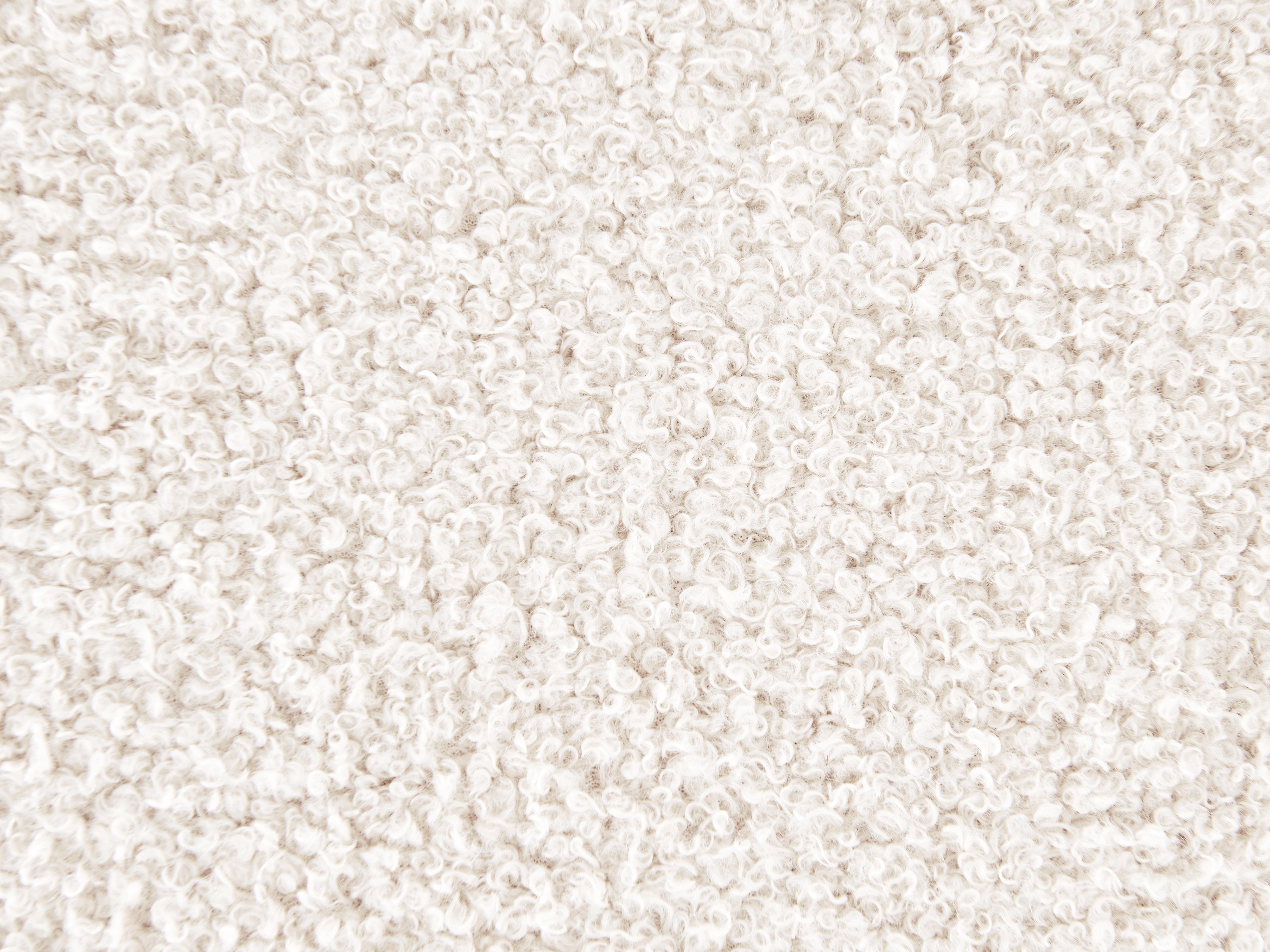 Bed Boucle ALBI 160 x 200 cm (EU King Size) Off-White_981940