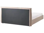 Ottoman Bed LAVAUR Boucle Taupe 180 x 200 cm (EU Super King)_989445