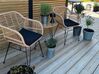 Set bistro da balcone in rattan color naturale TROPEA II_829575