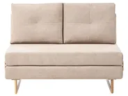 Living Room Set 6 Seater JERSLEV Fabric Light Brown_1013416