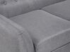 Left Hand Fabric Corner Sofa Grey MOTALA_258859
