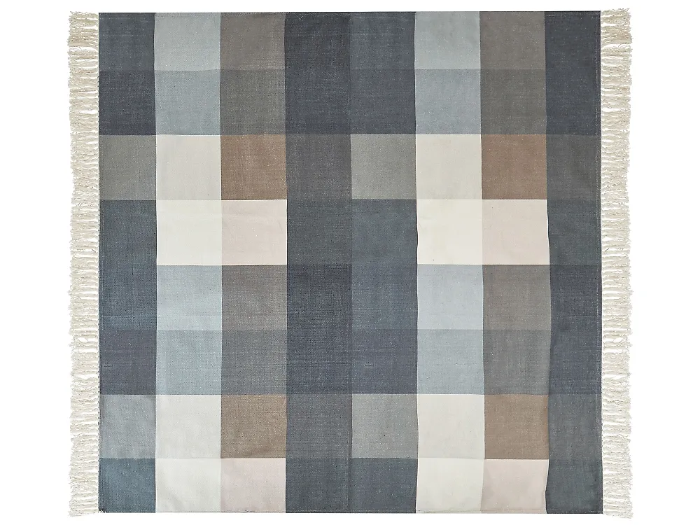 Picknickdecke LUNDA 200 x 200 cm Grau_1178963