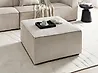 Ottoman LEMVIG Corduroy Beige