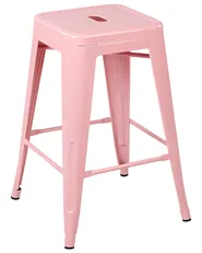 Set di 2 sgabelli da bar CABRILLO Metallo Rosa_828620