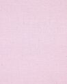 Conjunto de 3 cestos em tecido de poliéster rosa ARCHA_849699