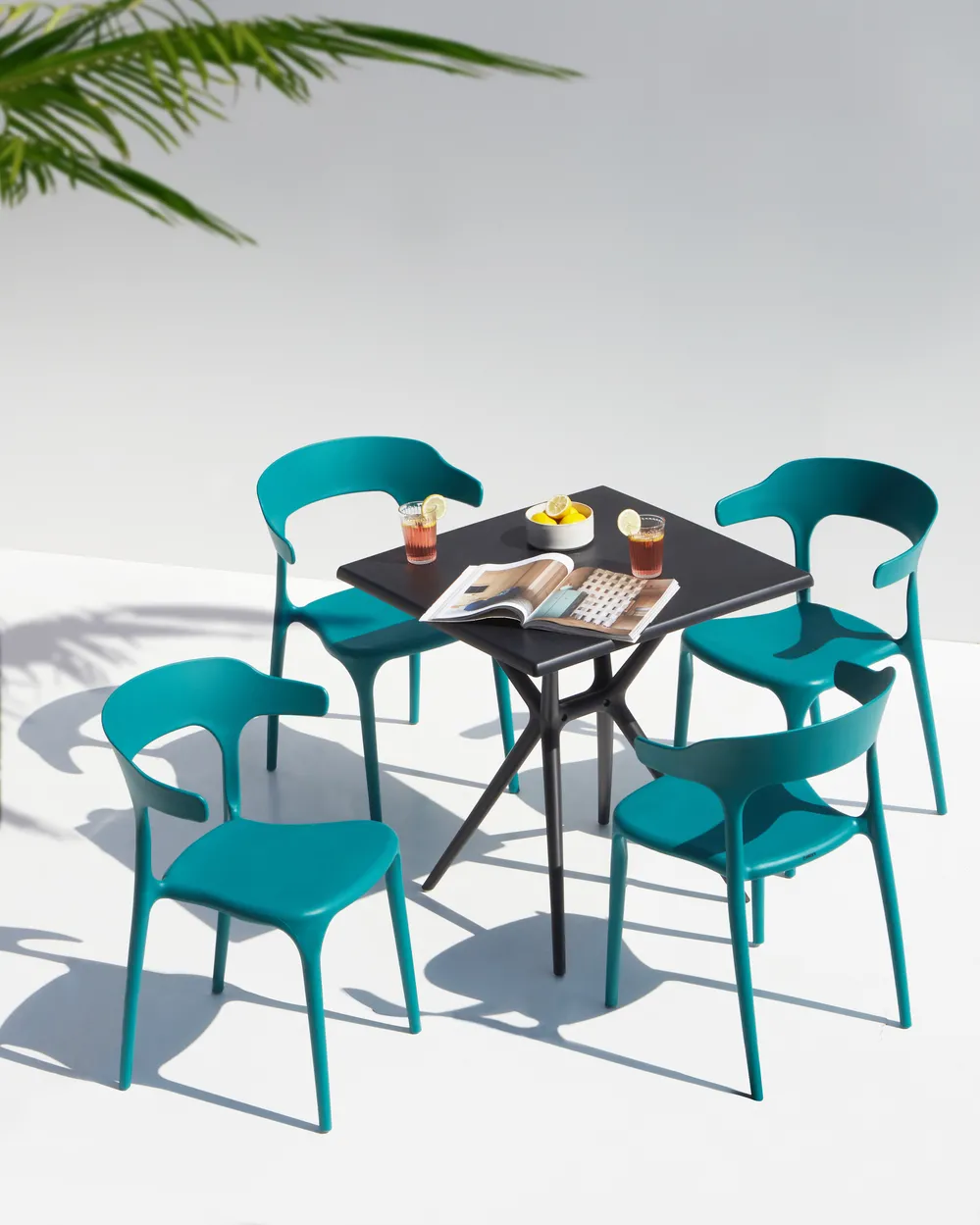 Basic Beyond Set di 4 cuscini per sedie da esterni