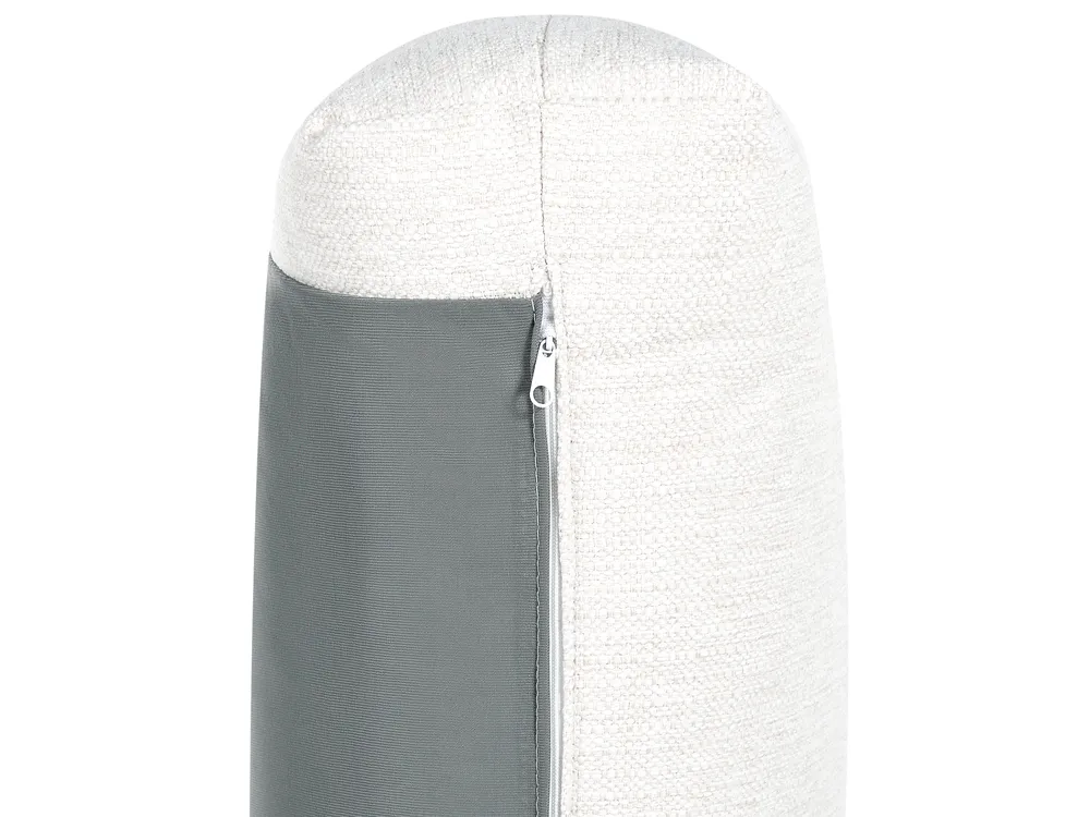 Sofa 3 Seater LUVOS Fabric Off-White_885593