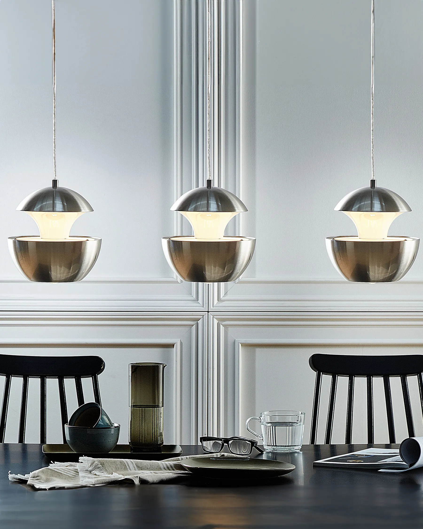 Pendant Lamp BOJANA Metal Silver_772289